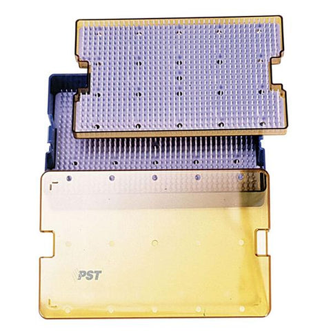 Alimed, Inc Tray Sterilization PST 6 in x 10 in x 1.5 in Clear / Yellow Each - 910184