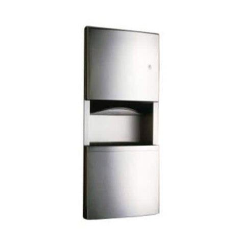 Bobrick Towel Dispenser Contura Series Stainless Steel Satin Each - 4369