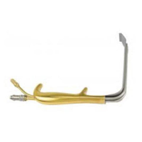 Miltex Retractor Padgett 190x30mm Teeth Stainless Steel/Fiber Optic Each - Integra Miltex - PM-900FO