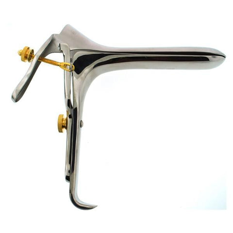 BR Surgical, LLC Speculum Vaginal Graves 1-1/2x4-1/2" Large/Wide View 40mm Opening SS Each - BR70-11503
