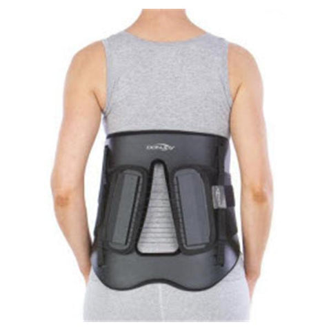DJO, Inc Brace Chairback LSO Adult Back Mesh/Kydex Black Size Large Each - 11-1562-5