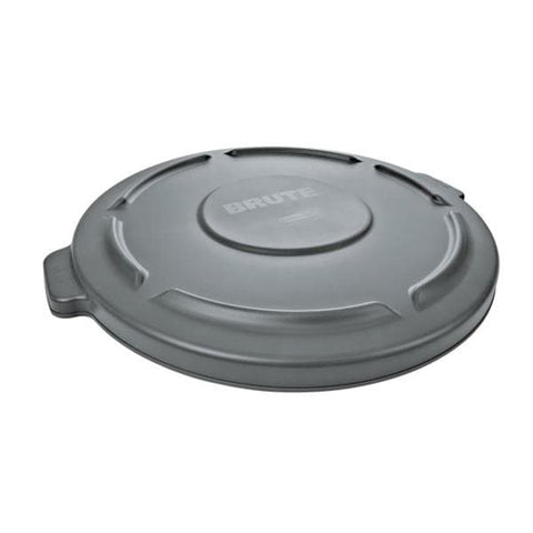 Rubbermaid Lid Gray 22-1/4x1-3/8" Round 32 Gallon 6/Ca - FG263100GRAY