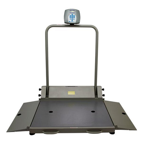 Health Scale Wheelchair 1000Lb 1-1/2" TFT-LCD Screen Digital Eachch - O-Meter - 2610KL