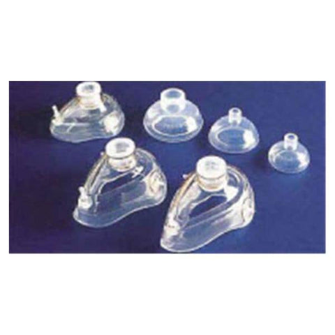 Ambu Inc Mask Face Resuscitation Child/Adult Size 4 Open Cuff Transparent Each - 251005