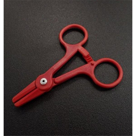 Molded Products Tube Occluding Forcep Red 11.3cm 100/Bg - MPC-200R
