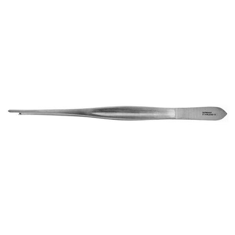 BR Surgical, LLC Forcep Tissue Cushing 6-3/4" Straight 1x2 Teeth Stainless Steel Each - BR10-22217