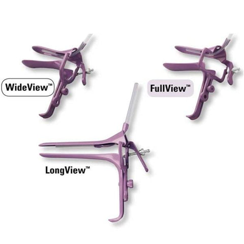 Gynex Corporation Speculum Vaginal Graves Medium/Full View Stainless Steel/Insulated Coating Each - 2850-W
