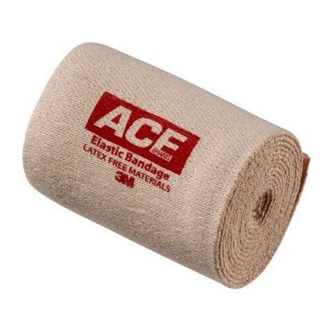 3M Consumer Health Care Bandage ACE 3" Stretch Elastic Hook & Loop Closure Beige 72/Case - 207603