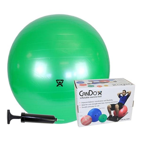 Fabrication Enterprises Ball Exercise CanDo Economy PVC 26" Green Each - 30-1846