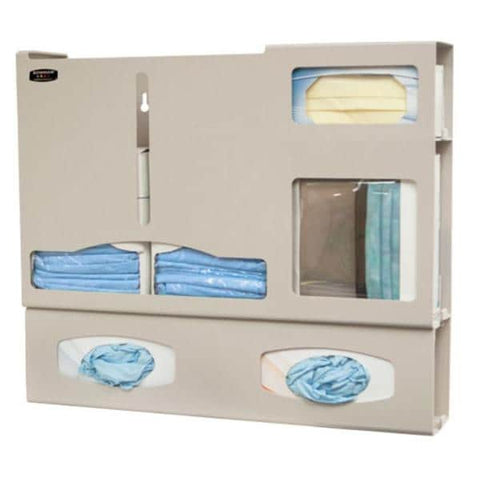 Bowman Medical Products Organizer Protective Apparel Beige Quartz ABS Plastic Each - LD-037