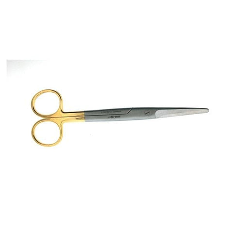 BR Surgical, LLC Scissors Mayo 6-3/4" Blunt/Blunt Smooth Curved Tungsten Carbide Each - BR08-16517