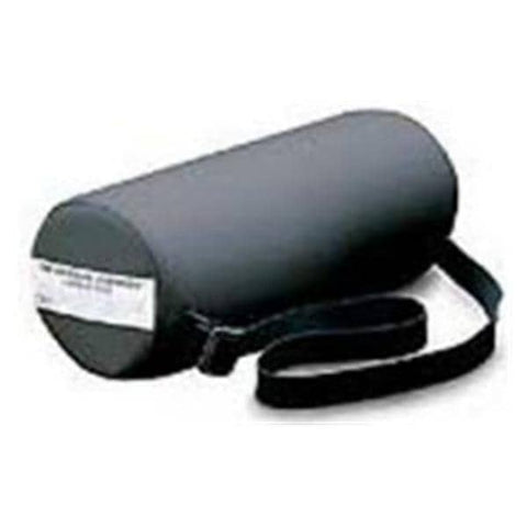 Bulbtronics, Inc Roll Positioning Full Round Lumbar Black Cotton/Polyester Cover Firm Each - A8182