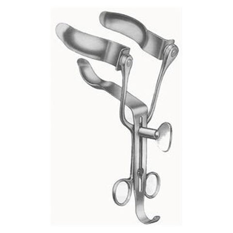 BR Surgical, LLC Specula Rectal Alan Parks 95mm Stainless Steel 5/St - BR68-14700