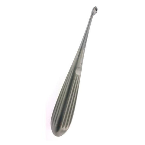 BR Surgical, LLC Curette Bone Spratt 6-1/2" #4 Oval Tip Stainless Steel Each - BR32-47504