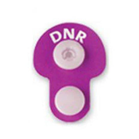 Precision Dynamics Corp. Wristband Snap Ident-Alert Grape DNR Alert 240/Box - 8620D-33-PDO