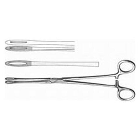 BR Surgical, LLC Forcep Sponge Fletcher 9-1/2" Narrow Straight Stainless Steel Each - BR16-17425