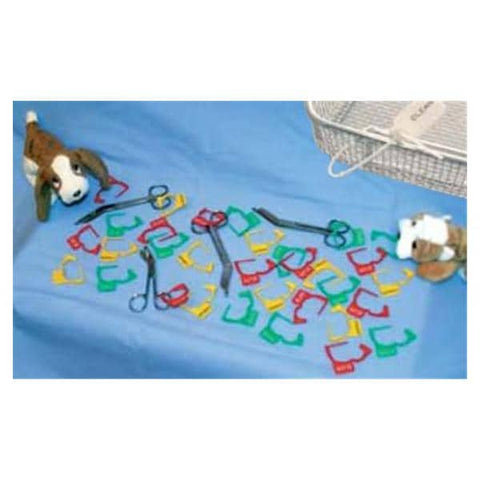 Healthmark Tag Instrument Repair Snap-Loks Plastic Red 100/Pk - 994-R