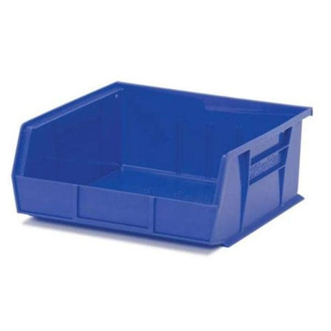 Marketlab Bin Organizer 11x10-7/8x5" Royal Blue Heavy Duty Polymer With Label Slot Eachch - 6004-BL