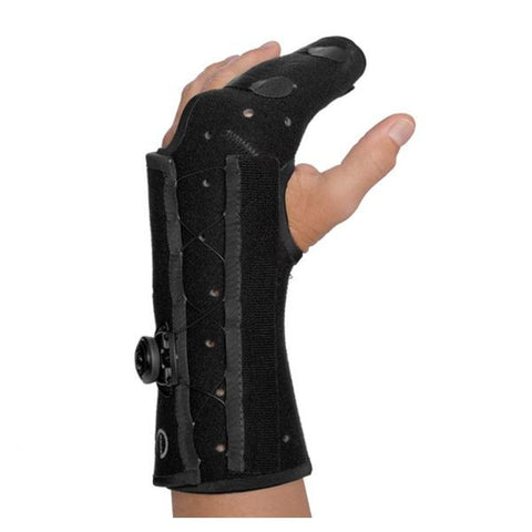 DJO, Inc Brace Gutter Fracture Exos Adult Radial Hand Black Size Small Right Each - 326-42-1111