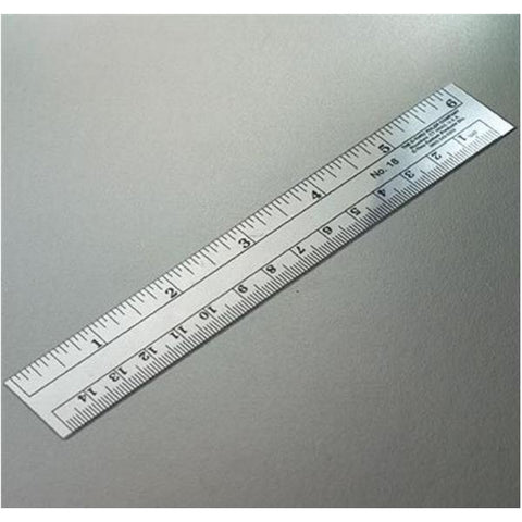 Sklar Instruments Ruler 6" Plastic 100/Ca - 96-1674