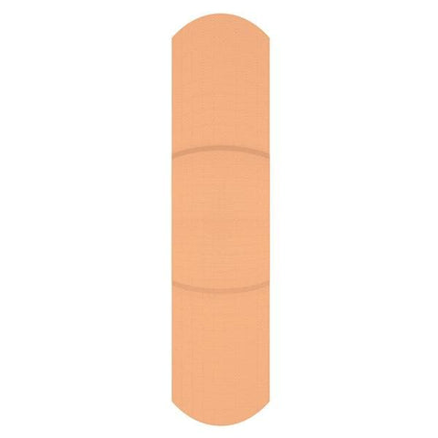 Dynarex Corporation Bandage Strips Fabric 3/4x3" Tan 100/Bx, 24 BX/CA - 3611