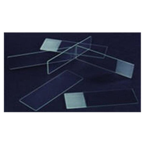 C&A Scientific Co. Frosted Microscope Slide 3x1" White With Beveled Edges/Clipped Corners 72/Bx, 20 BX/CA - 8207