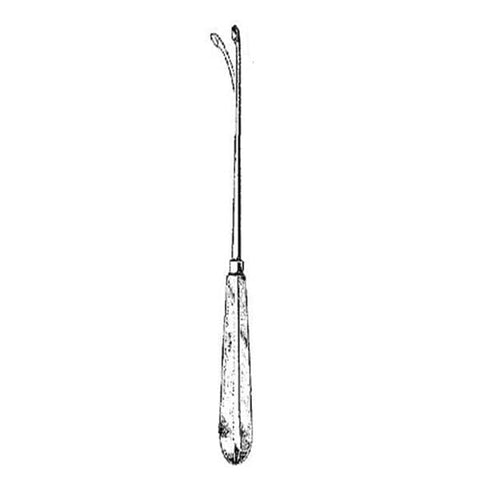 Miltex Curette Ethmoid Halle 8-1/2" Oval Cup Tip Stainless Steel Each - Integra Miltex - 20-300