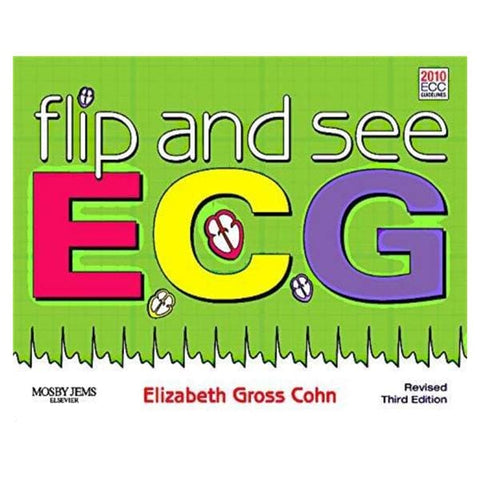 Elsevier Book Educational Flip and See ECGs 3rd Edition Each - 978-0-323-08522-9