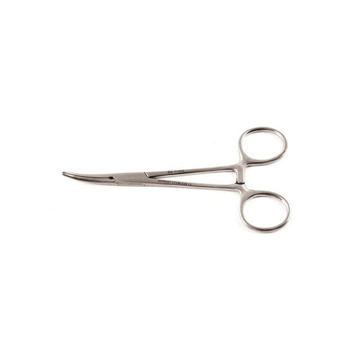 Sklar Instruments Forcep Hemostatic Kelly 5-1/2" Serrated Curved Stainless Steel Each - 17-2155