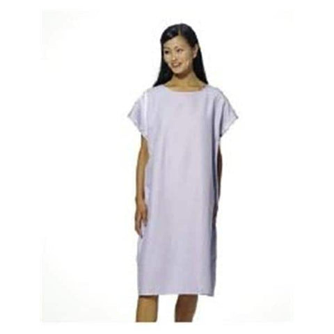 Encompass Group Gown Exam 55% Cotton / 45% Polyester Unisex Blue Adult Each - 45890-TAH