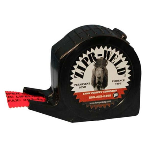 LifeLoc Technologies Zipr-Weld Tamper Evident Tape Red 1.375x108" 1/Rl - 14256