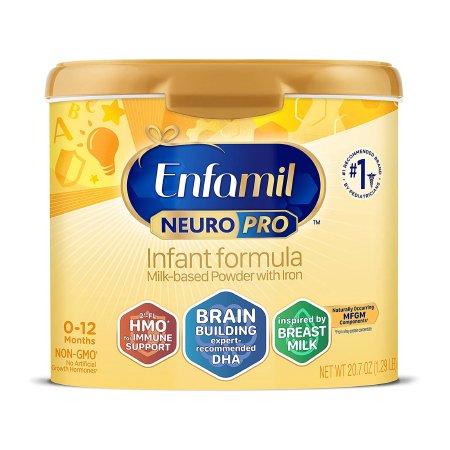 Mead Johnson Infant Formula Enfamil Neuroproâ„¢ 20.7 oz. Canister Powder M-1193910-186 | Case of 6