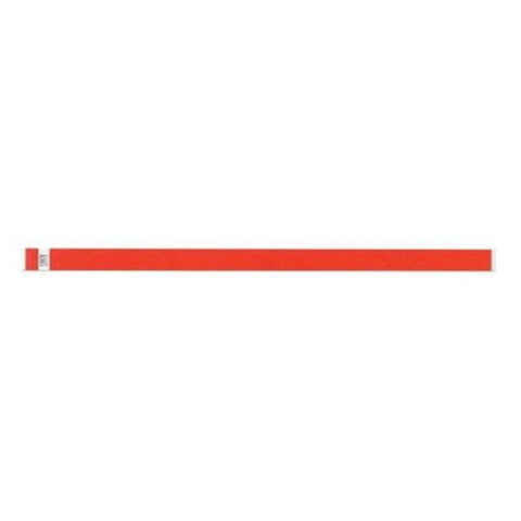 Precision Dynamics Corp. Wristband Identification DuPont Tyvek Red 500/Pk - NTS-16-PDM