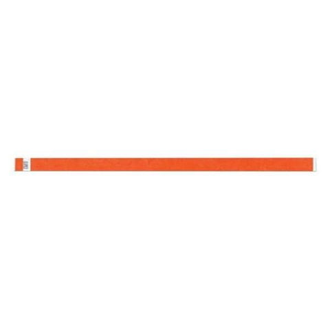 Precision Dynamics Corp. Wristband Identification DuPont Tyvek Orange 500/Pk - NTS-17-PDM