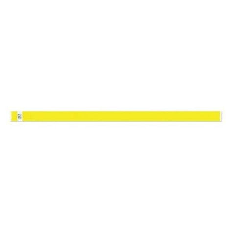Precision Dynamics Corp. Wristband Identification DuPont Tyvek Yellow 500/Pk - NTS-14-PDM