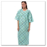 Fashion Seal Gown ICU 55% Cotton / 45% Polyester Large 51 in Unisex Green Adult 10x24/Bx - 17123L
