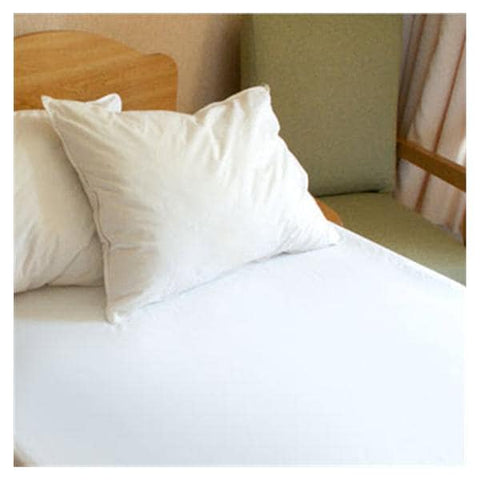 Calderon Textiles Inc Sheet Flat 66x104" Comfort Weave Twin Size White 12/Pk - 20M-66104