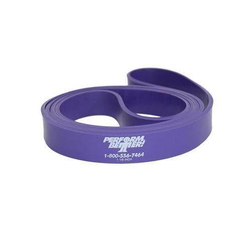 MF Athletic Co. Band Exercise SuperBand 40x1" Purple 50-75lb Rubber Each - 1213-06