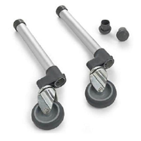 Invacare Wheel Replacement Aluminum 3" Black 1/Pr - 6273