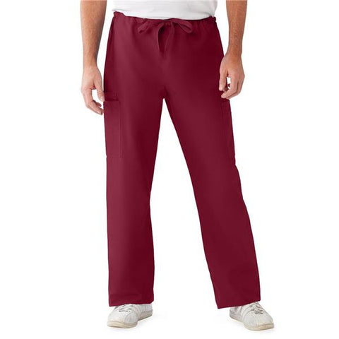Medline Industries Inc Pant Scrub Unisex Medium Tall Wine Each - 950JWNML-CM
