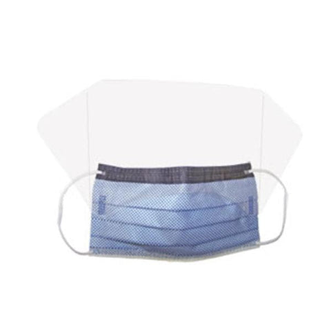 Aspen Surgical Mask Procedure ASTM Level 1 Pleated Blue 500/Ca - 15111