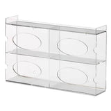 Marketlab Glove Box Holder Acrylic Quad Clear Side Loading Each - 7040-CL