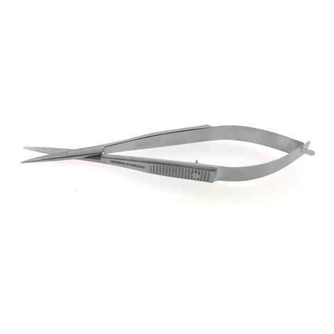 BR Surgical, LLC Scissors Noyes Iris 4-3/4" Sharp/Sharp Smooth Straight Stainless Steel Each - BR08-11012