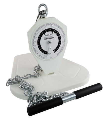 Baseline Back-Leg-Chest Dynamometer - Standard Platform - 165 lb Capacity