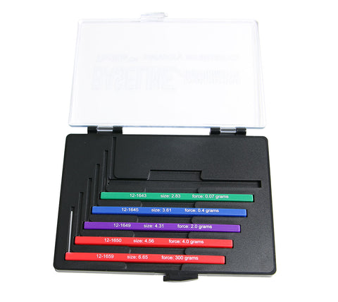 Baseline Tactile Monofilament - 5-piece Set - Hand - 2.83, 3.61, 4.31, 4.56, 6.65 gram