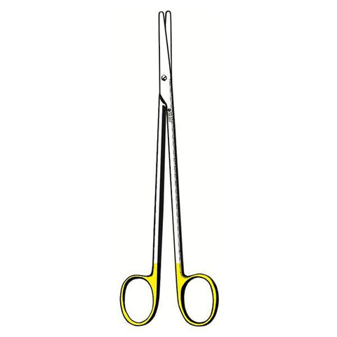 Sklar Instruments Scissors Dissecting Metzenbaum-Nelson 11" Blunt Smooth Curved SS/TC Each - 16-2311