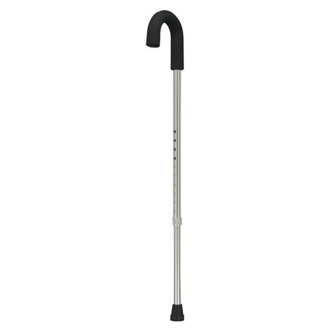 Sunrise Medical HHG Cane Single Select Aluminum 300lb Capacity 29-38" Chrome Adult Each, 6 Each/CA - G05370