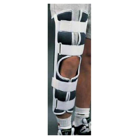 Bird & Cronin Brace Immobilizer Comfor Knee Knit Blue Size 12" 2X-Large Each - 0814-2416