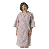 Medline Industries Inc Gown Patient Demure Cloth 44 in Womens Spring Bouquet Open Front Adult 6Dz/Ca - MDTPG5RFOSBQ