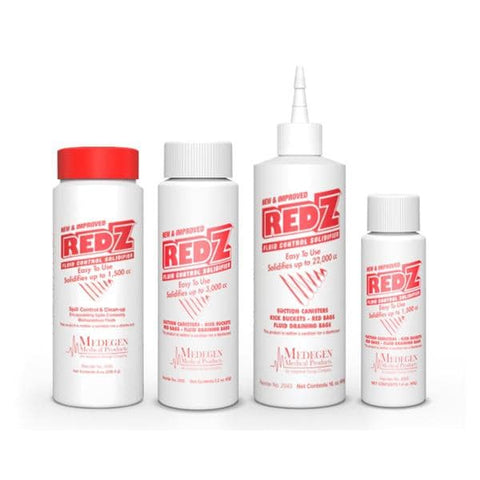 Medegen Medical Products, LLC Solidifier Fluid Control Red-Z 8oz 6/Ca - 2030